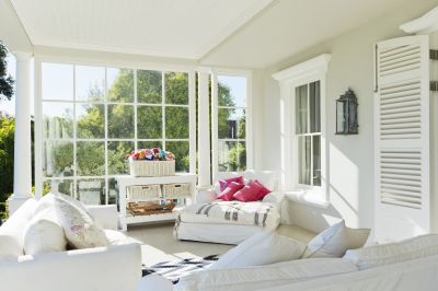 Bright Sunroom Interior