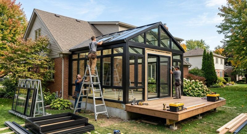 Three Season Room Construction in Asheville, NC